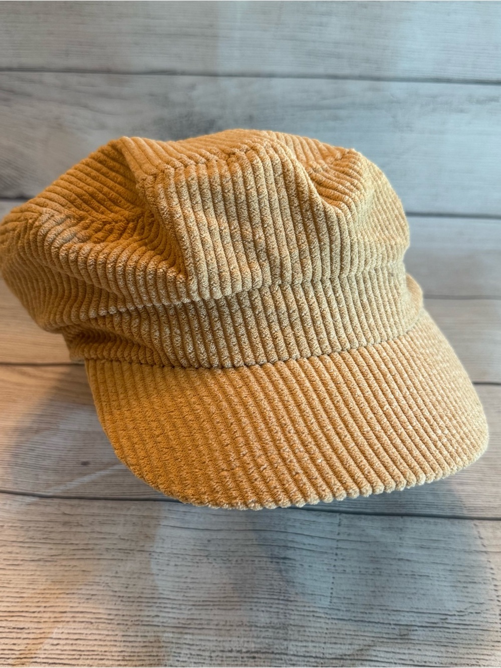 Mossimo Supply Co. Corduroy Baker Boy Cap in Camel Tan
